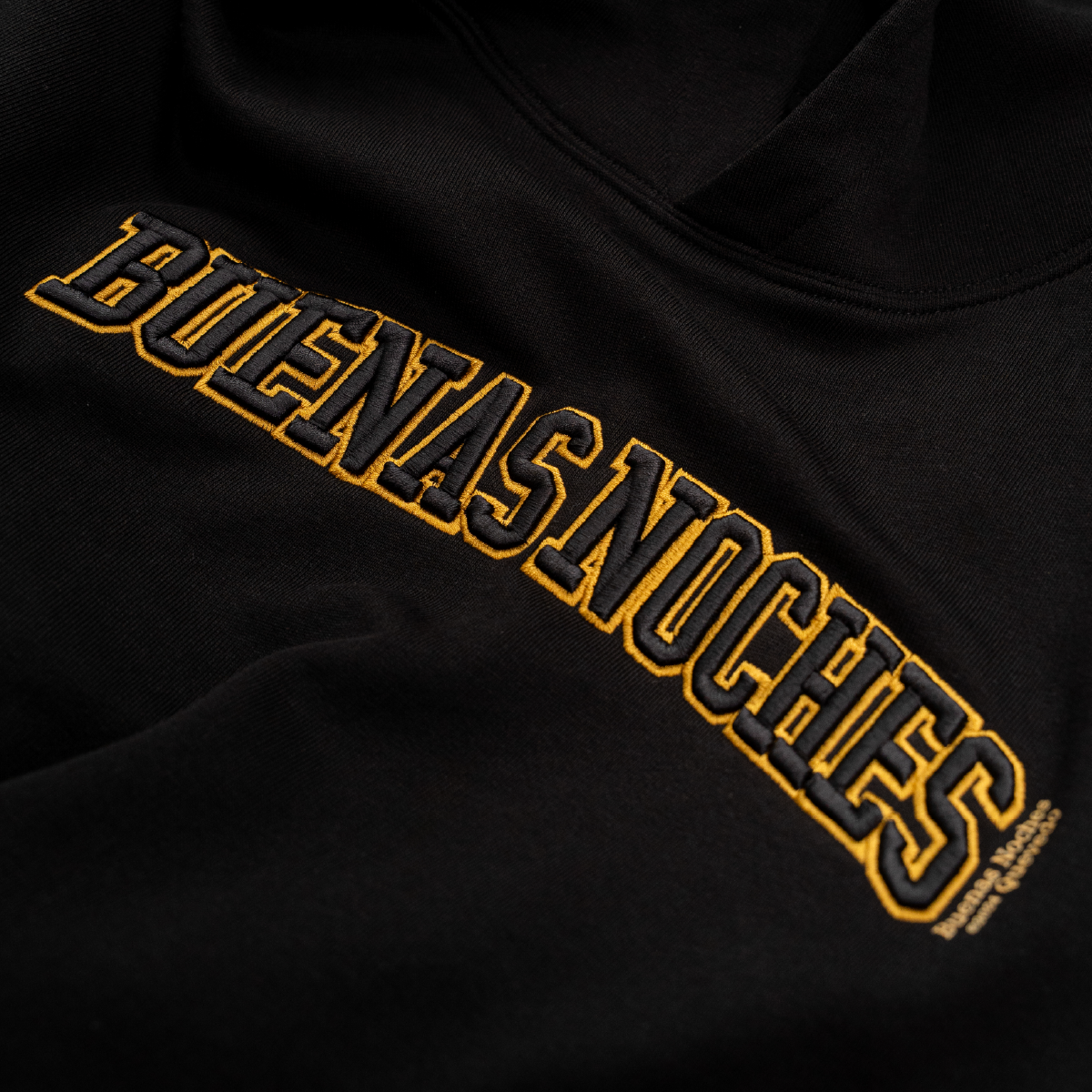 SUDADERA "BUENAS NOCHES" NEGRA