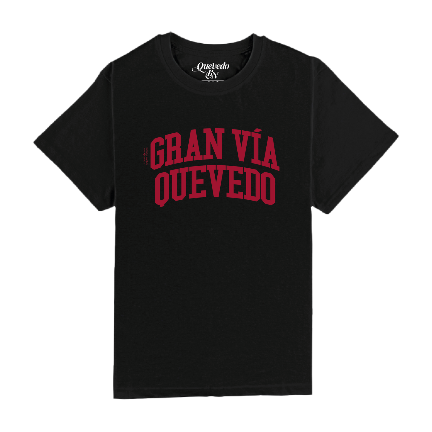 CAMISETA "GRAN VÍA" NEGRA