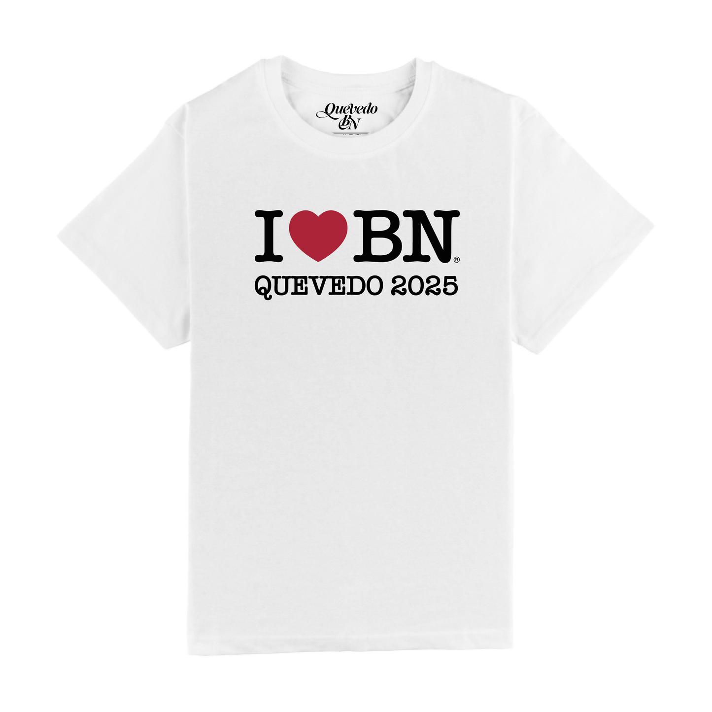 CAMISETA "I LOVE BN" BLANCA