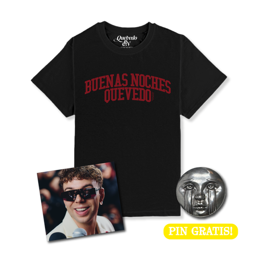 PACK BUENAS NOCHES - CAMISETA NEGRA + CD