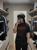 CAMISETA "QUEVEDO BUENAS NOCHES" NEGRA