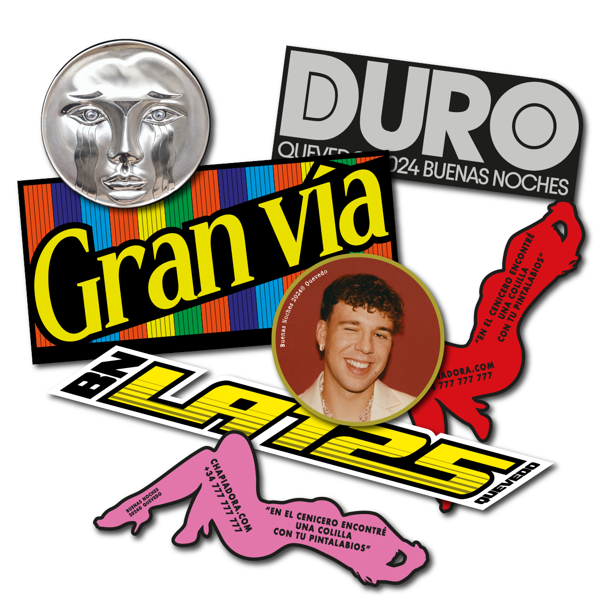 STICKERS PACK "BUENAS NOCHES"