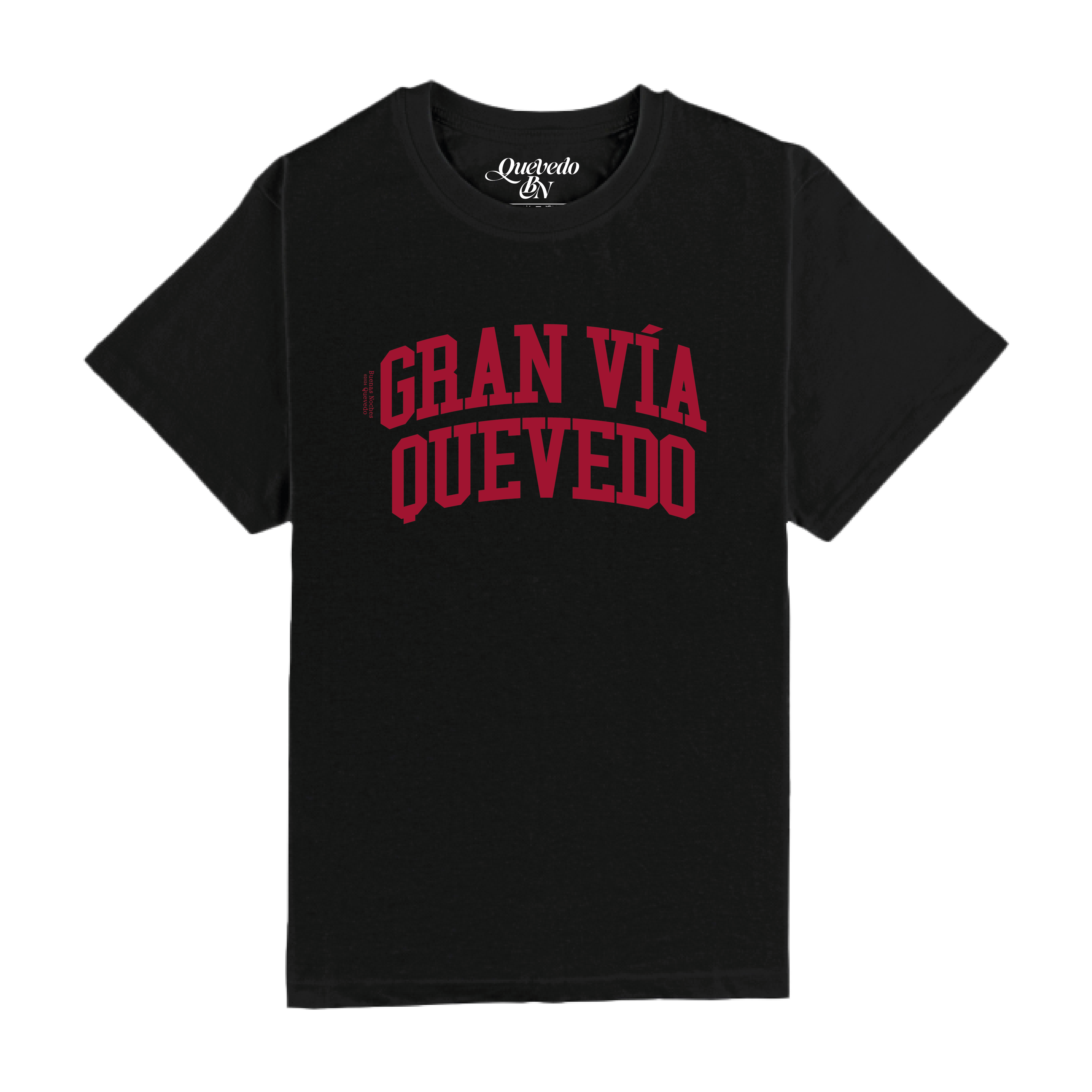 CAMISETA "GRAN VÍA" NEGRA