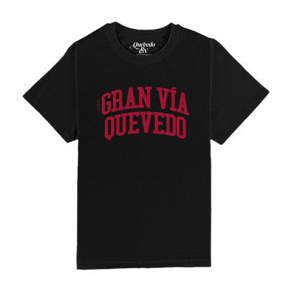 CAMISETA "GRAN VÍA" NEGRA
