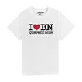 CAMISETA "I LOVE BN" BLANCA