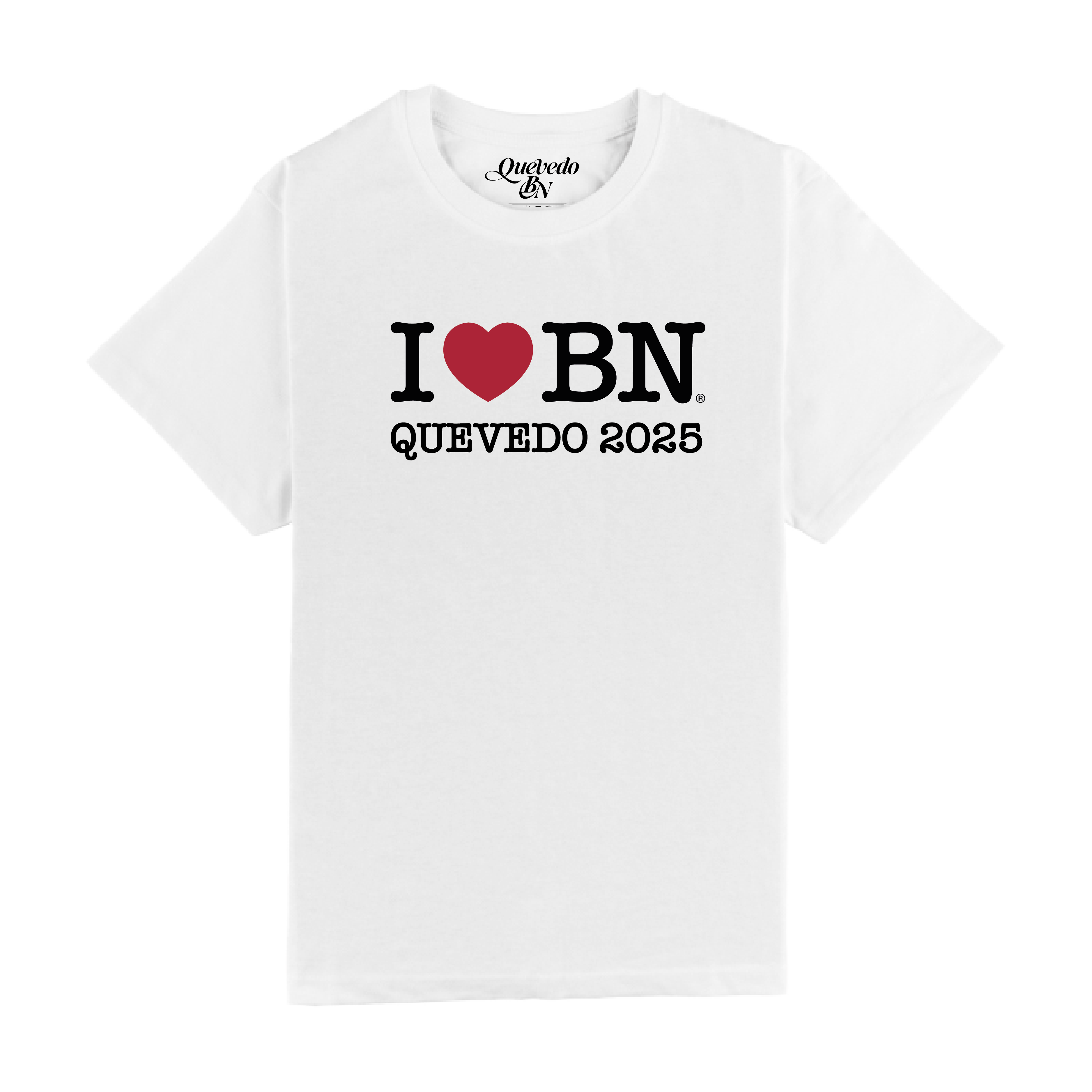 CAMISETA "I LOVE BN" BLANCA