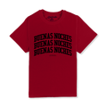 CAMISETA "BUENAS NOCHES" ROJA