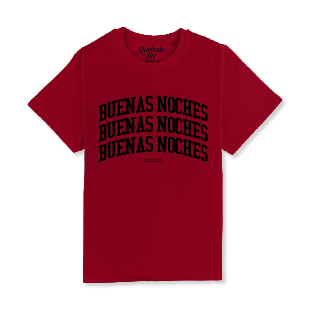 CAMISETA "BUENAS NOCHES" ROJA