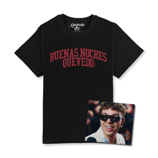 PACK BUENAS NOCHES - CAMISETA NEGRA + CD