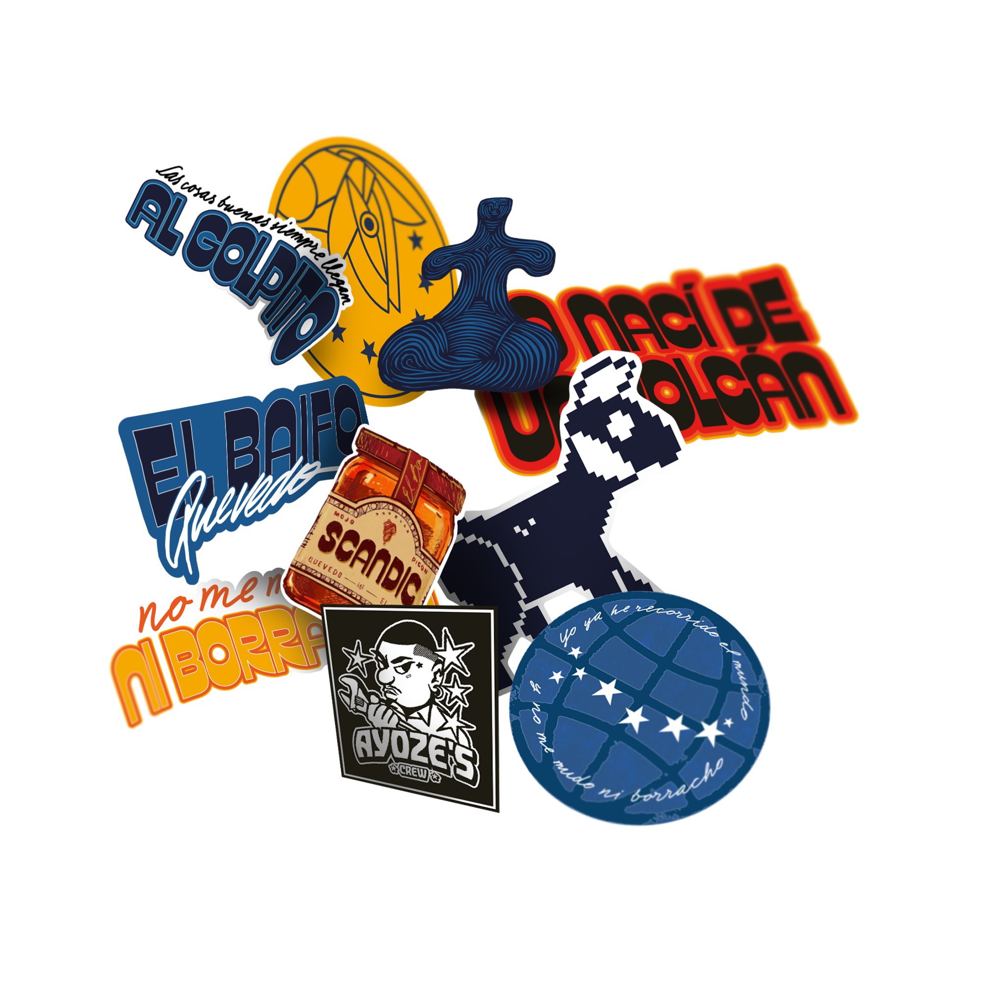 Pack stickers EL BAIFO