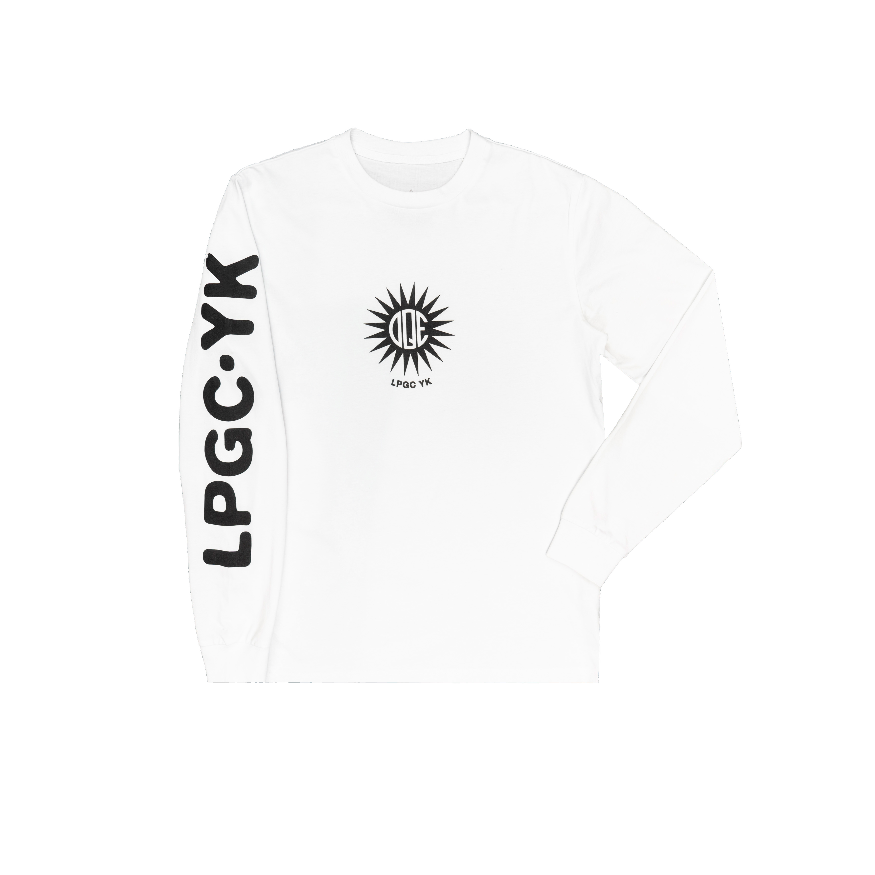 CAMISETA MANGA LARGA "SOL DQE" BLANCA