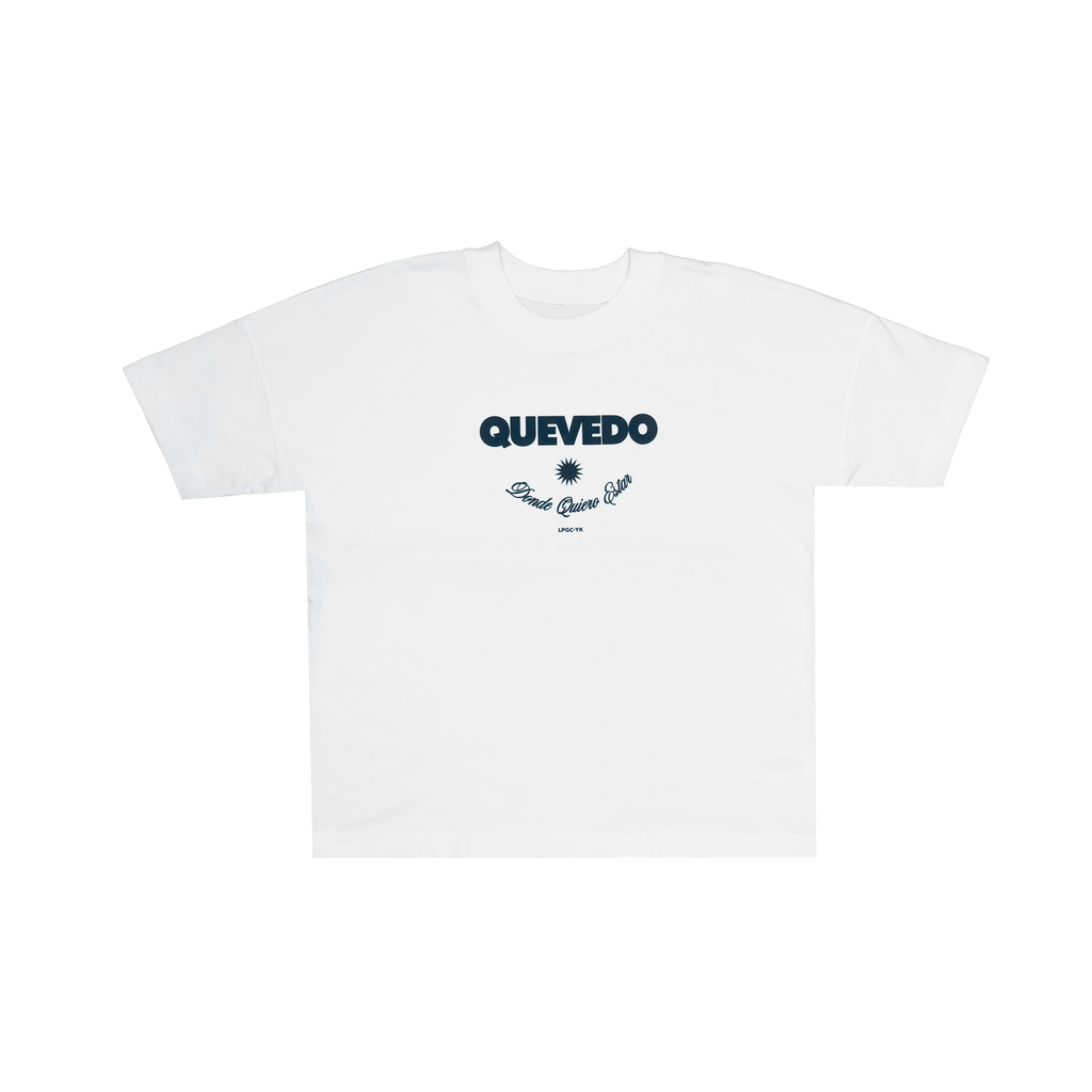 CAMISETA BÁSICA QUEVEDO BLANCA