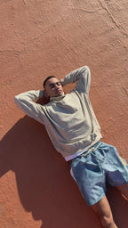 SUDADERA "DQE" BEIGE