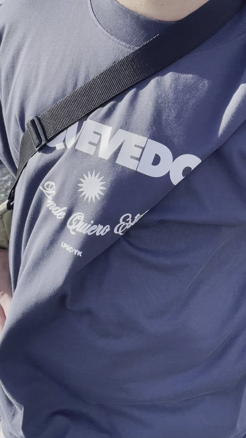 CAMISETA BÁSICA QUEVEDO GRIS