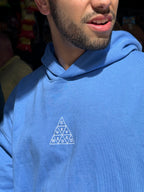 SUDADERA CON CAPUCHA "LPGC YOU KNOW" AZUL